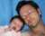 Dad Sleeping with baby