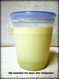 BFB Breast milk cream on top