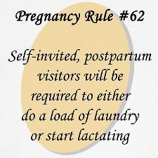 BFB Pregnancy rule start lactating