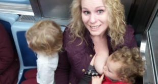 The Badass Breastfeeder, Abby Theuring, breastfeeding in public.